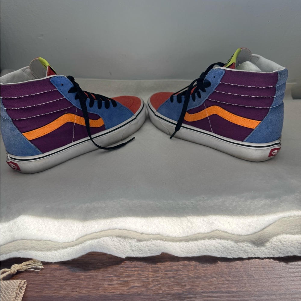 Vans High-Top Off the Wall Sneakers Women’s 8, Men’s 6.5 - Picture 5 of 15
